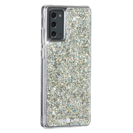 Case-Mate - Twinkle Case with MicroPel for Samsung Galaxy Note20 Stardust